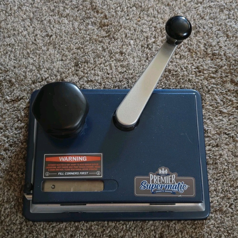 PREMIER Supermatic Cigarette Injector Machine
