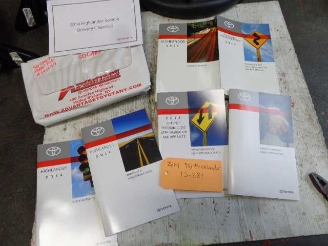HIGHLANDR 2014 Owners Manual 656749