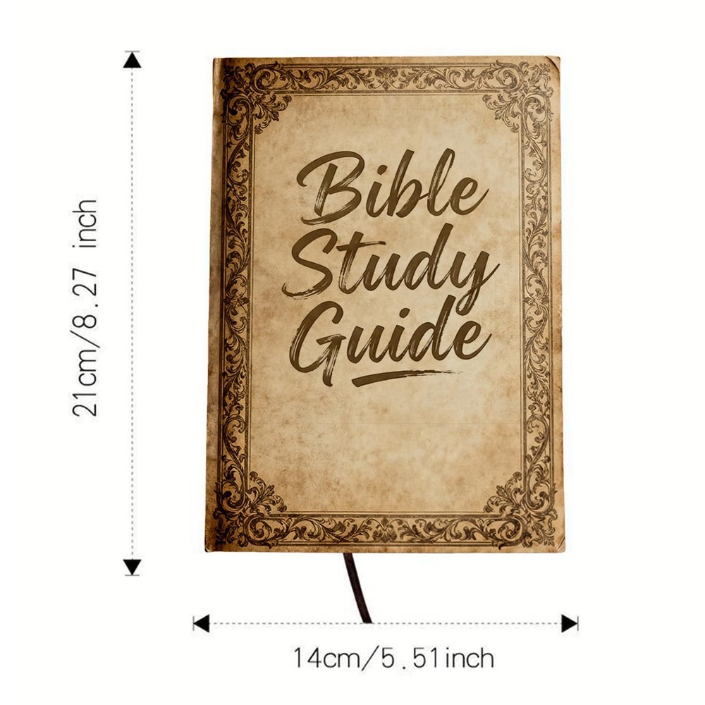 LMLPFP Bible Study Guide 66-Page Daily Devotional brown