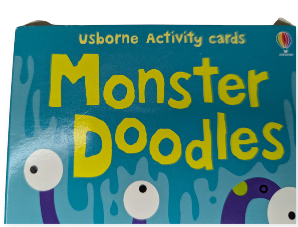 Usborne Activity Cards Monster Doodles