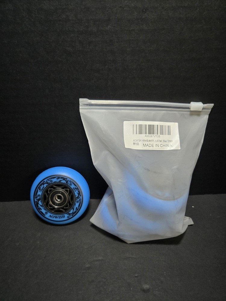 AOWISH Wheels 4 Wheels 72mm Wheels 90A-Blue