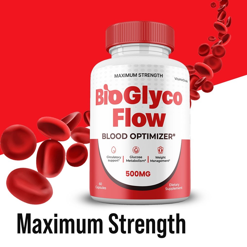 BioGlyco Flow Capsules, Max Strength, Bio Glyco Flow Supplement (5 pack)