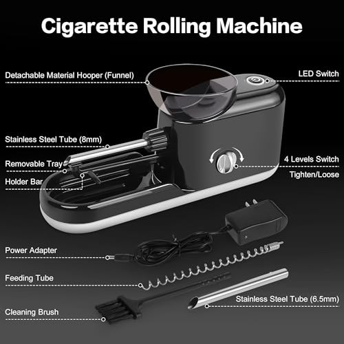 Plastic Cigarette Rolling Machine - Efficient, User-Friendly for Beginners Exper