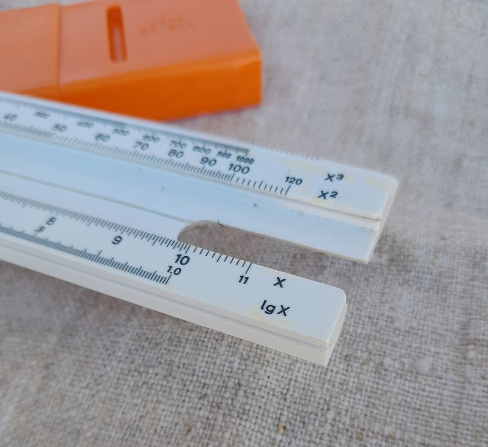 Vintage. Logarithmic ruler. USSR