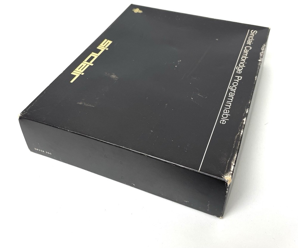 Vintage 1977 Sinclair Cambridge Programmable Calculator w Original Box *VIDEO*