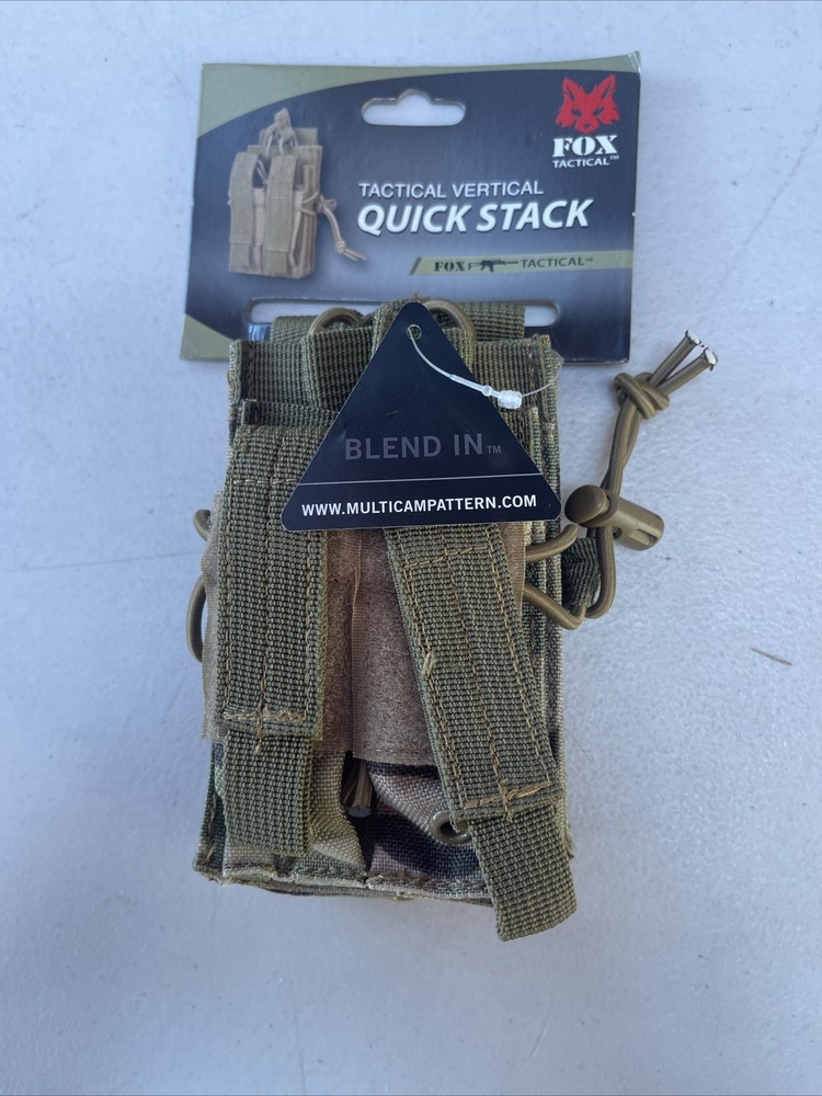 Fox Tactical Vertical Quick Stack Camo NWT AR-15