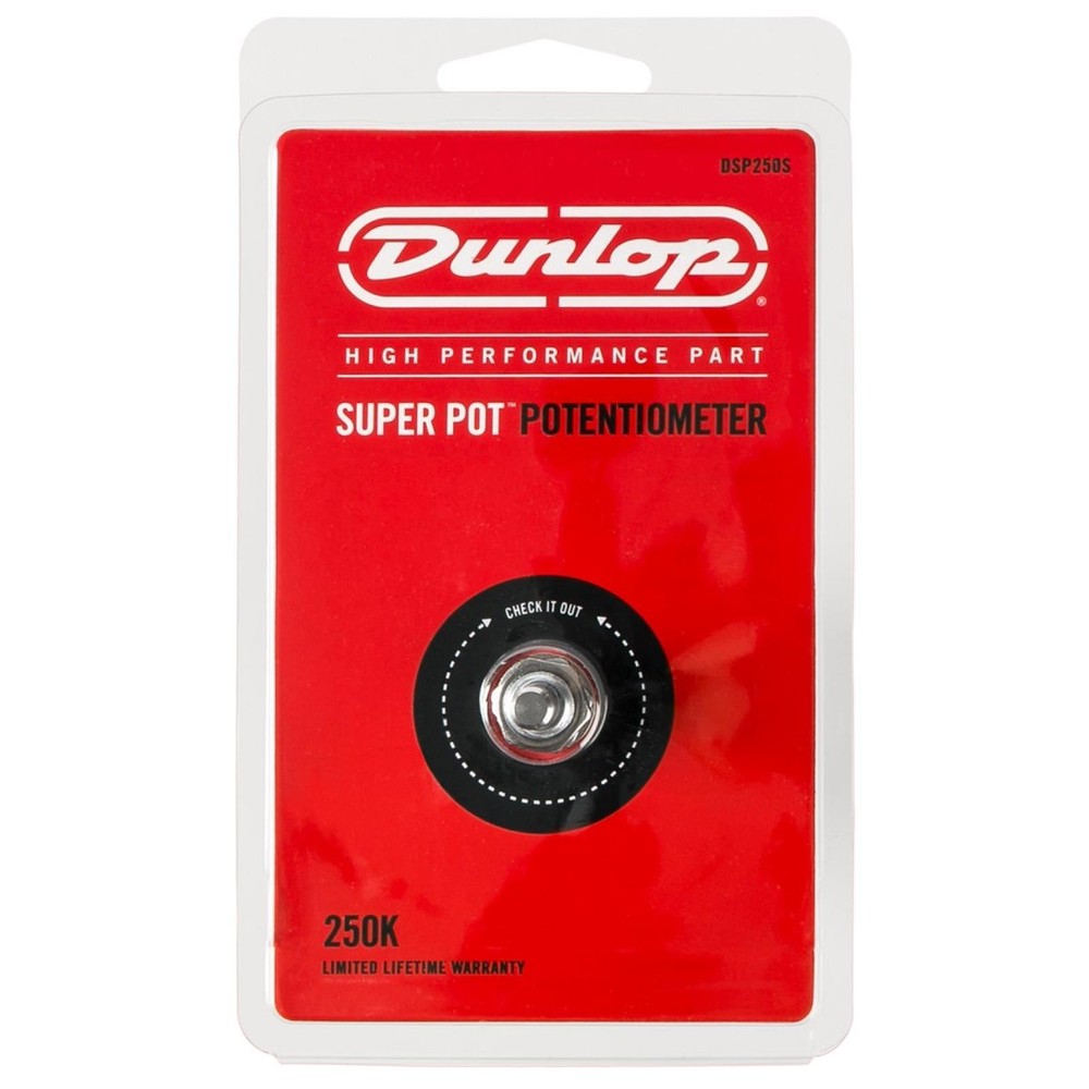 Dunlop DSP250S Super Pot 250K Solid Shaft Potentiometer