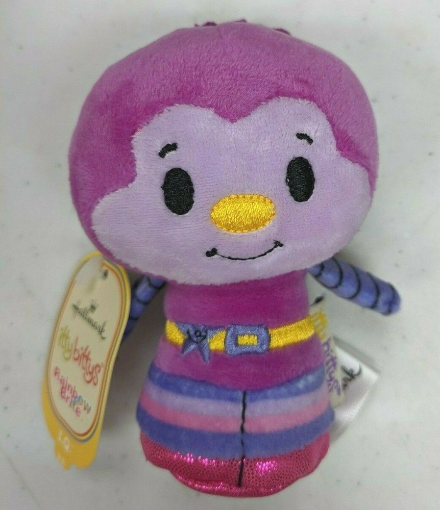 HALLMARK ITTY BITTYS ~ I.Q. ~ Rainbow Brite Plush ~ NWT ~
