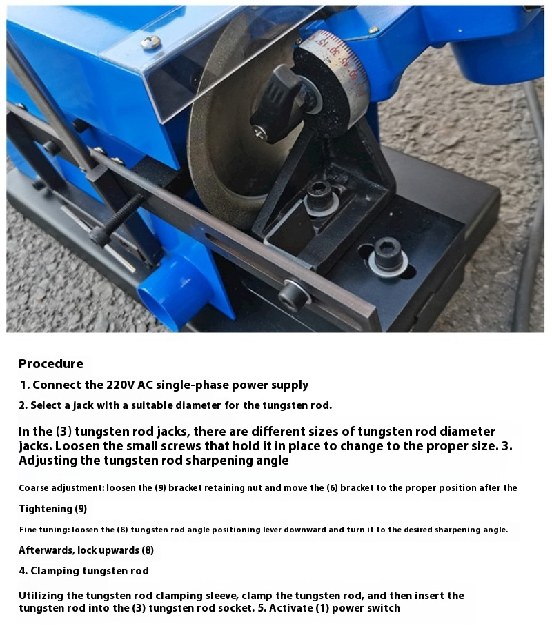 Automatic Tungsten Rod Grinding Machine Automatic Grinding Longitudinal Grinding