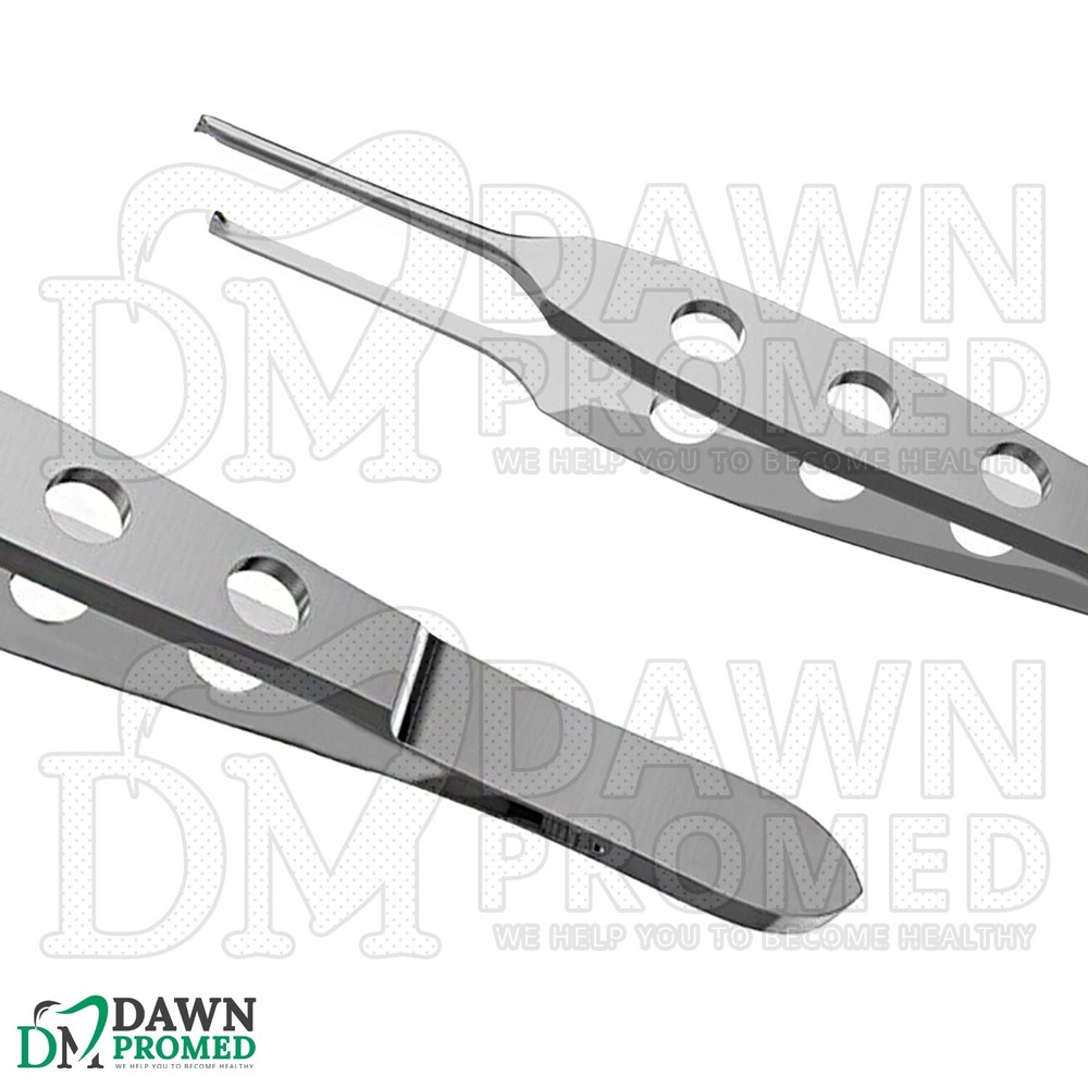 Bishop Harmon Tissue Forceps 1x2 Teeth 0.7mm Standard 3.5" Eye Instruments