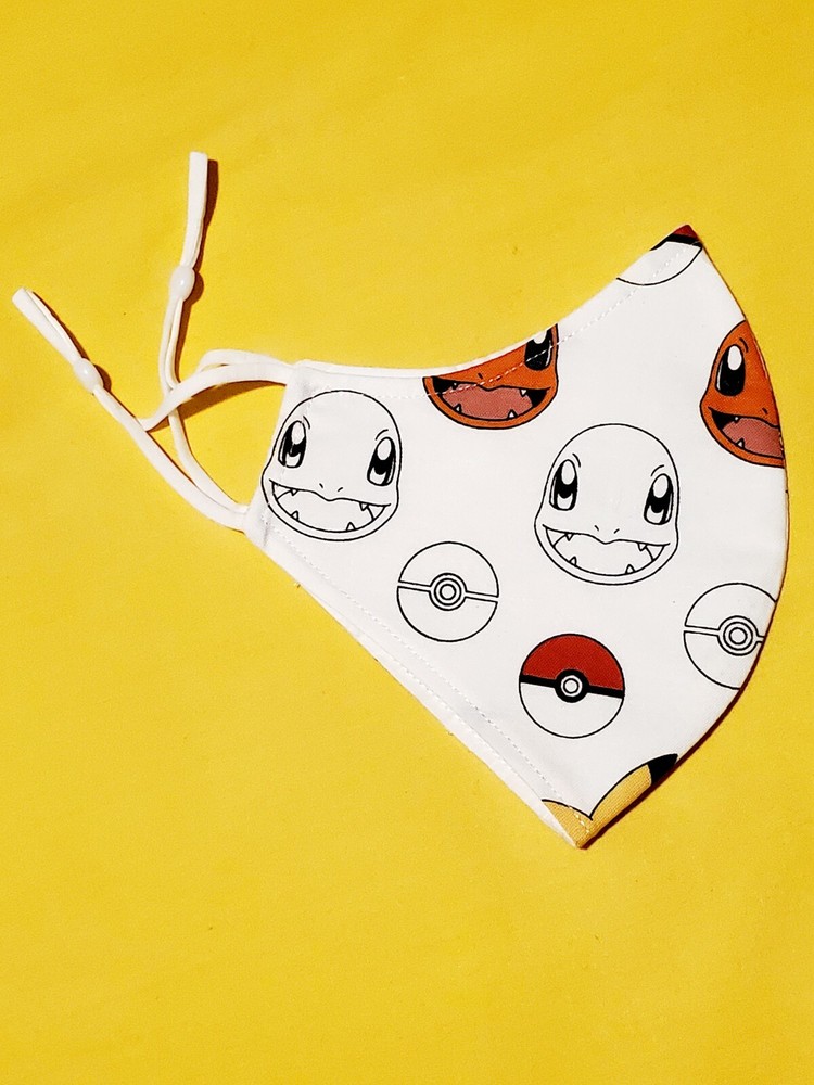Youth Charmander Adjustable Face Mask