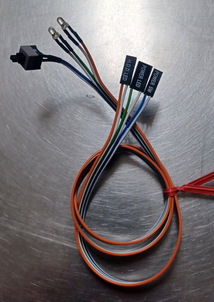 24 inch Power Switch, HDD & Power LED