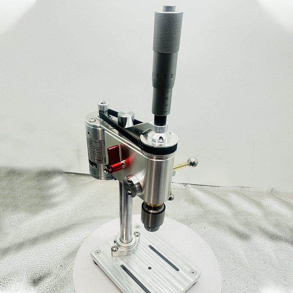pcb board table drill, birdcage making precision miniature table drill diy model