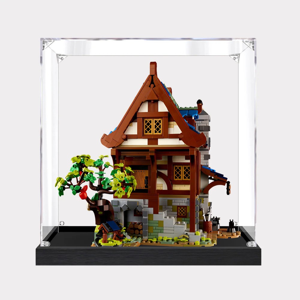 Acrylic Display Case for LEGO® Medieval Blacksmith 21325