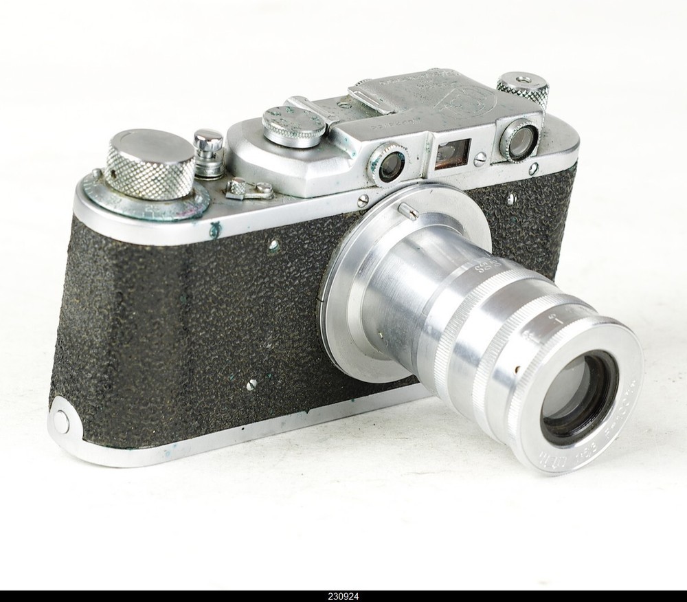 Soviet Camera FED-1 + Lens Fed 100mm