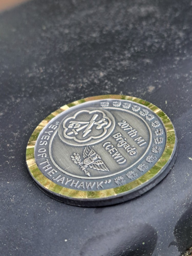 207th Military Intelligence Brigade (CEWI) CHALLENGE COIN - DESERT STORM