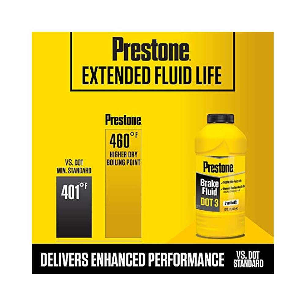 Brake Fluid DOT 3 Synthetic - 32 oz