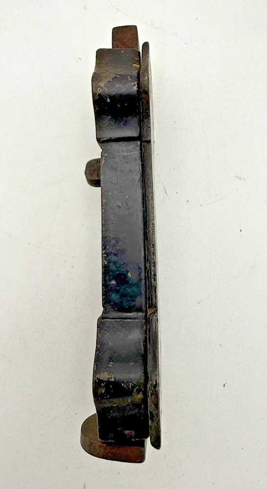 Victorian Working Cast Iron Dead Bolt Spring Loaded