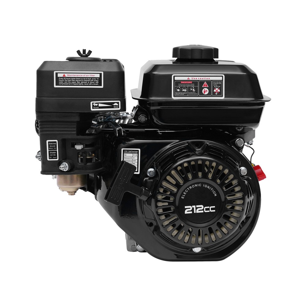210CC 7.5HP 4 Stroke Pull Start Go Kart Log Splitter Engine Motor Gasoline OHV