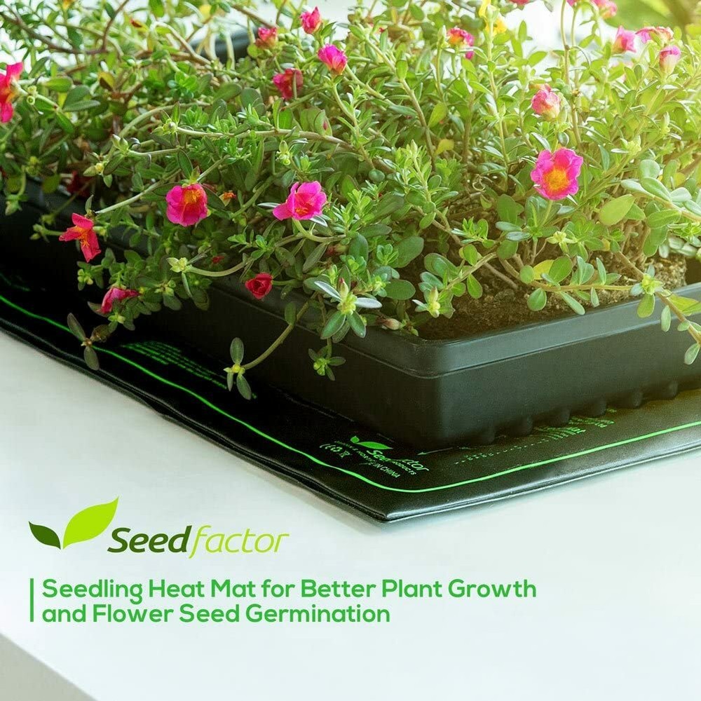 Seedling Heat Mat Seed Germination w/ Thermostat Controller Heating Pad 10"x20"