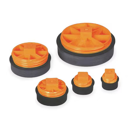 Test-Tite 86435 T-Cone Combination Cleanout Test Plug 8"