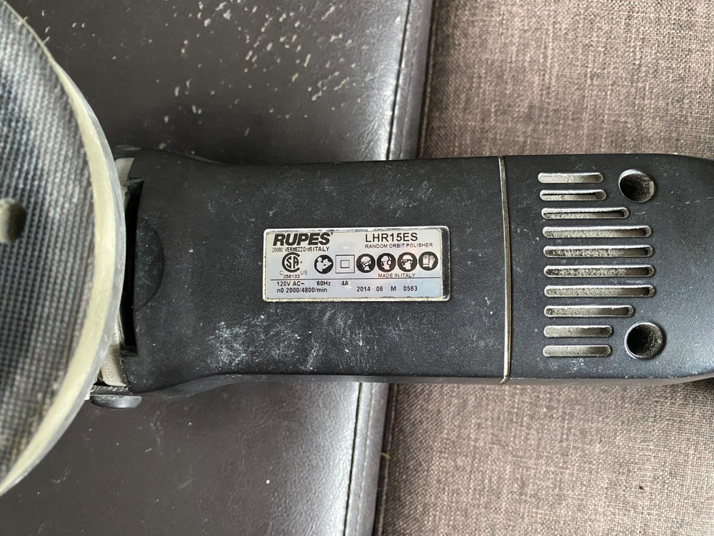 USED Rupes Corded Orbit Polisher/Buffer LHR15ES