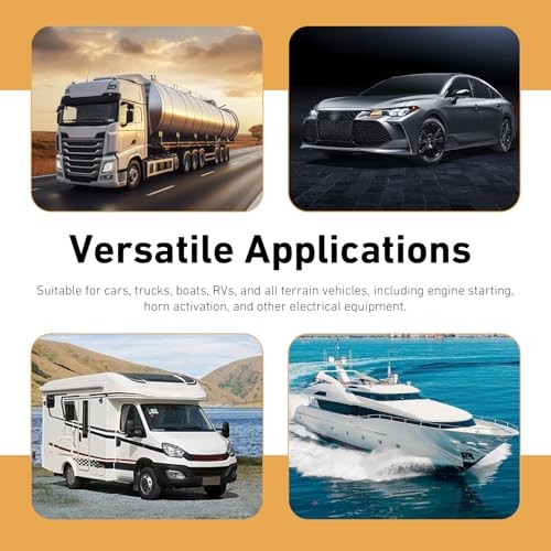 Push Button Starter Switch, 12V 50A Waterproof Car Engine Start Push Button,