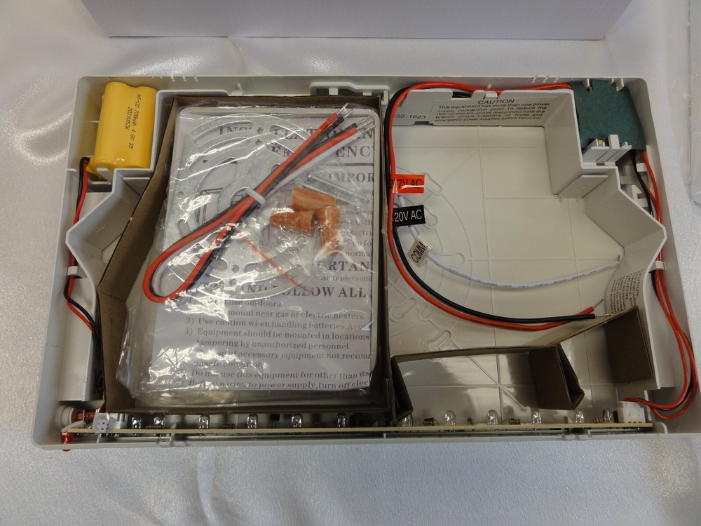 4 Exit Signs Emergency Light Compact Combo Double Single Face Battery Backup LED