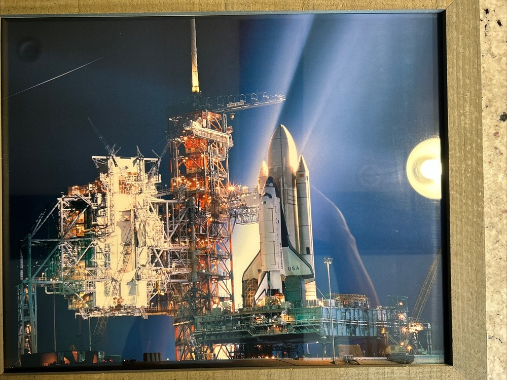 RARE SPACE SHUTTLE COLLECTIONS FRAMED 16x20 PHOTOS SPACE SHUTTLE MISSIONS