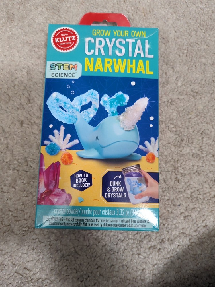 Grow Your Own Crystal Narwhal