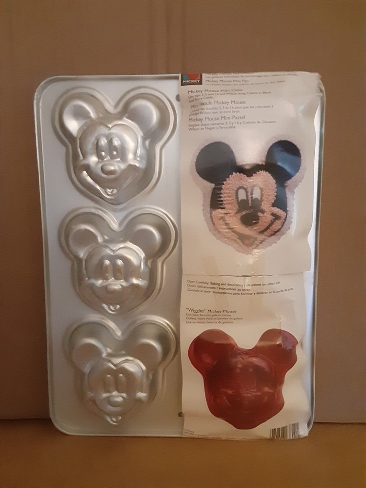 1995 WILTON DISNEY MICKEY MOUSE MINI PAN 2105 3600