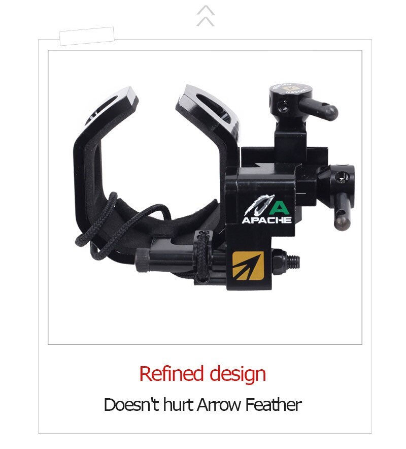Take-off and Landing Arrow Rest Quick Adjustment Matching Compound Bow Using