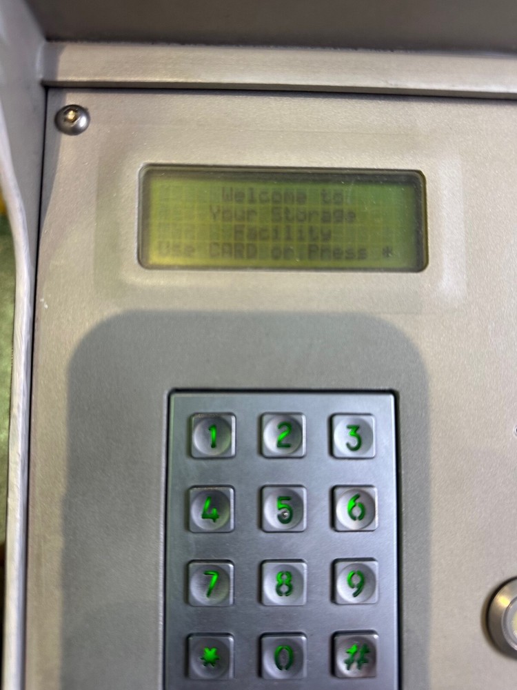 PTI Used Apex Keypad with Card Reader, Pin Hole Camera, Intercom