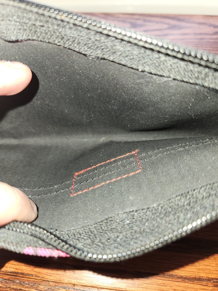 Dickies Pencil Case 1990s Original Black Multicolor Retro
