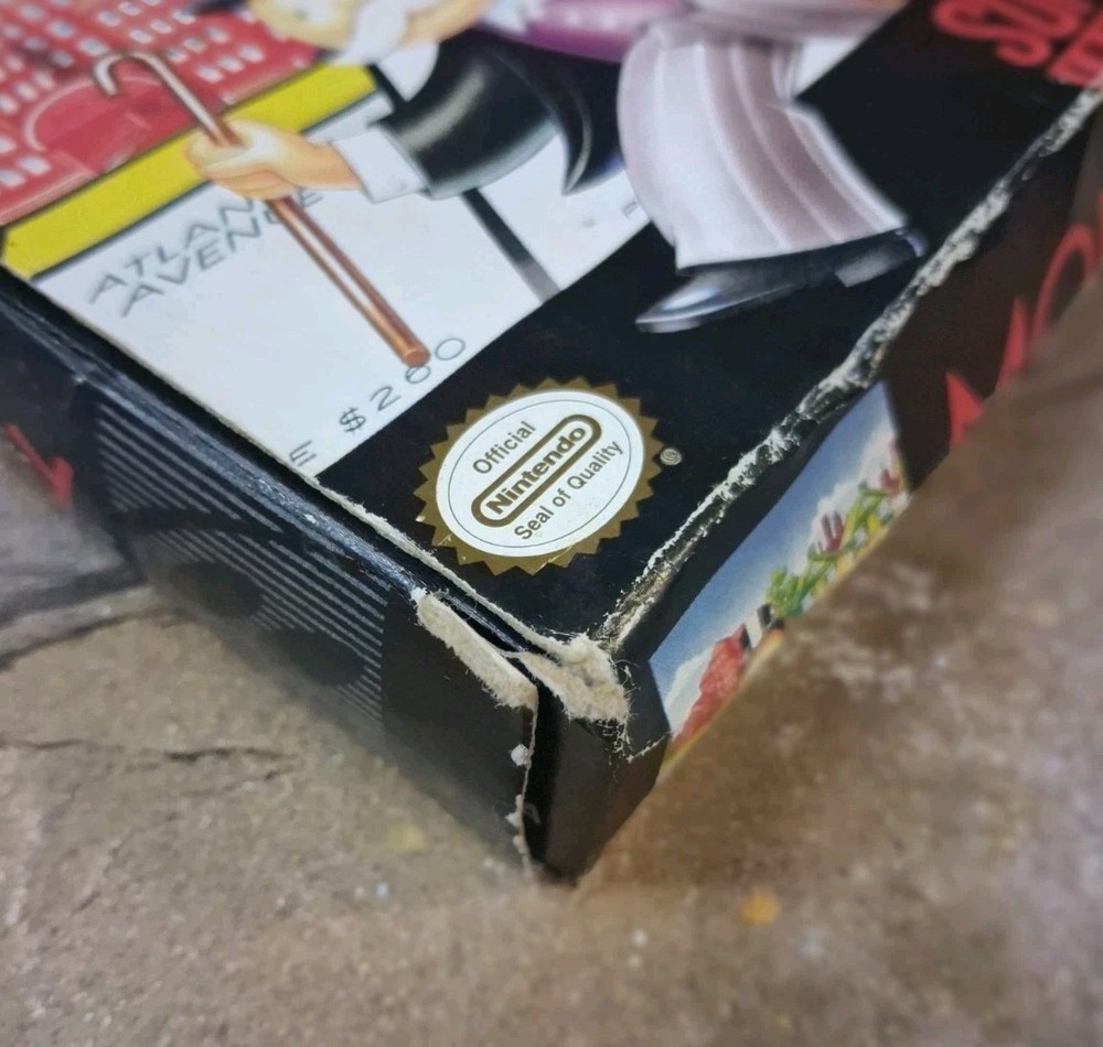 Monopoly Box - Super Nintendo SNES **SEE DESC**