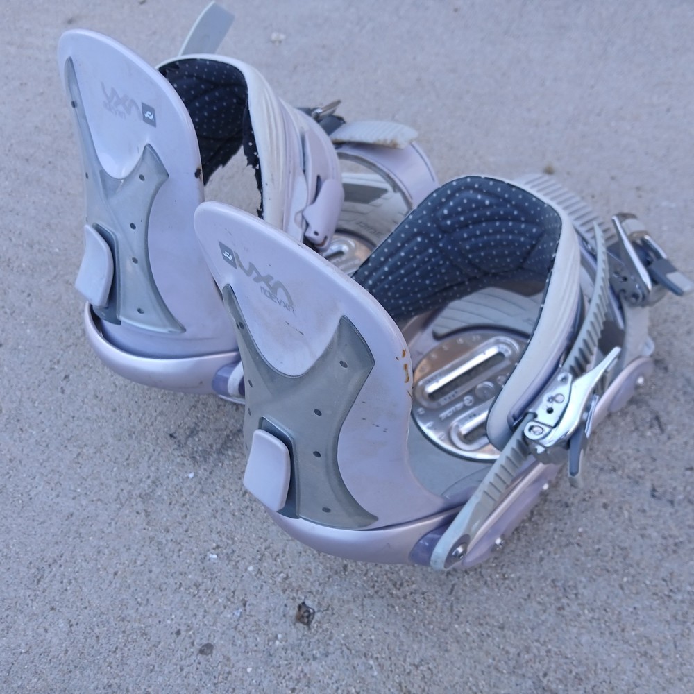 Ride VXN Womens Snowboard Bindings Lavender Gray