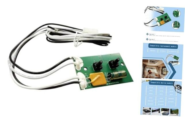 Replacement PCB & Switch Assembly Compatible with MaxxAir MaxxFan Deluxe RV