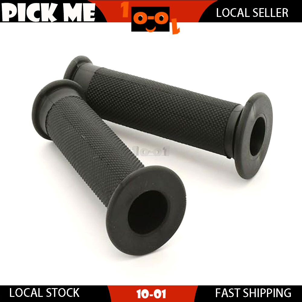 Pair 7/8'' 22mm Handlebar Grips Open End For Ducati Hyperstrada 939 2013-2016