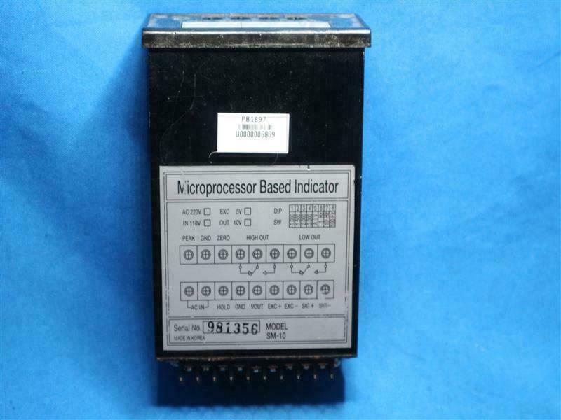 SM-10 SM10 Microprocessor Based Indicator w/ Missing Cover