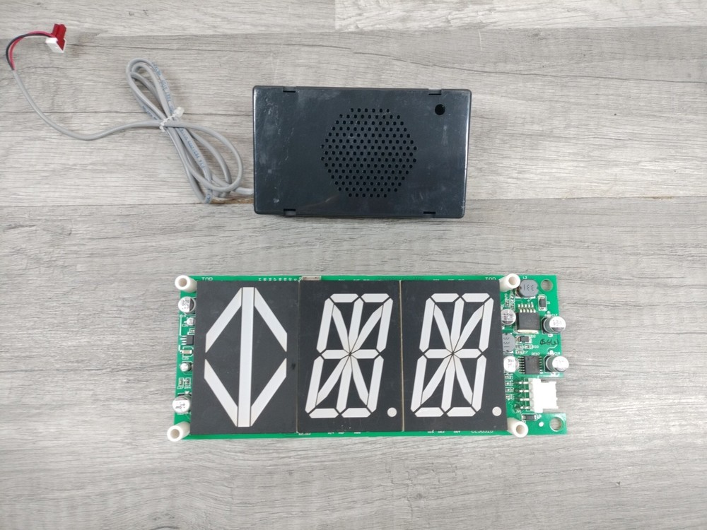 ELEVATOR INDICATOR OS222-BBGXC REV. P W/ SPEAKER