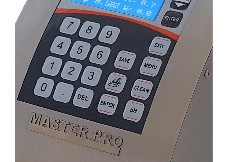 Milk analyzer Master Pro + internal printer , portable Lab Equipment