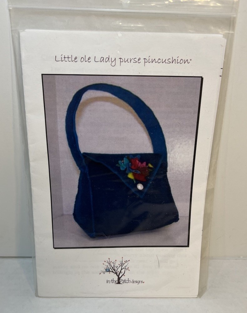 Little Ole Lady Purse Pincushion Pattern