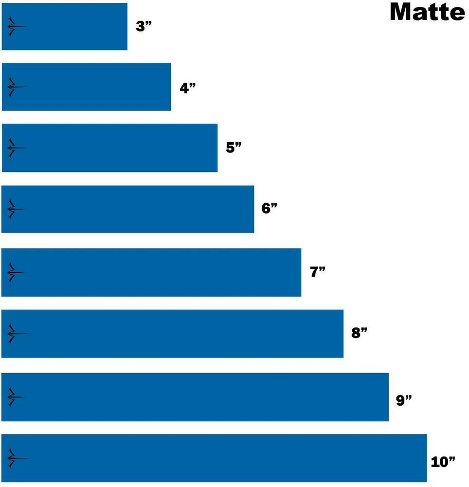 White Water Archery Matte Finish Solid Blue Icon 15pc Pack Arrow Wraps Archery