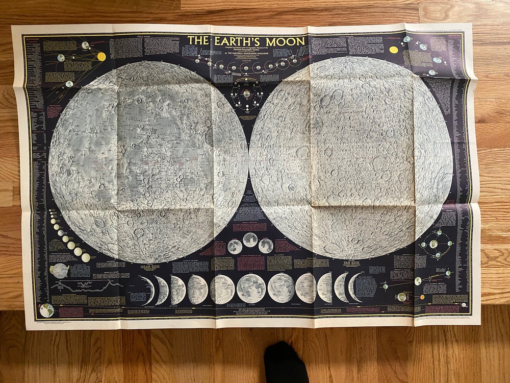 vintage NASA & Space Exploration POSTERS book booklets MOON