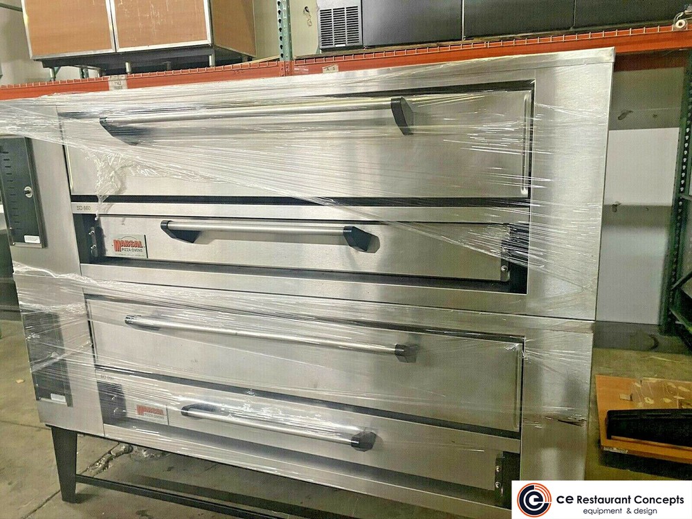 Marsal SD-660 Gas Deck Type gas Pizza Oven-Refurbished