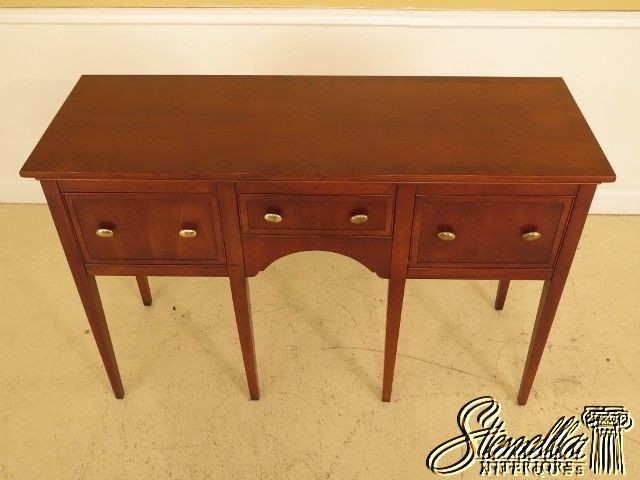 45066: HEKMAN 3 Drawer English Style Sideboard