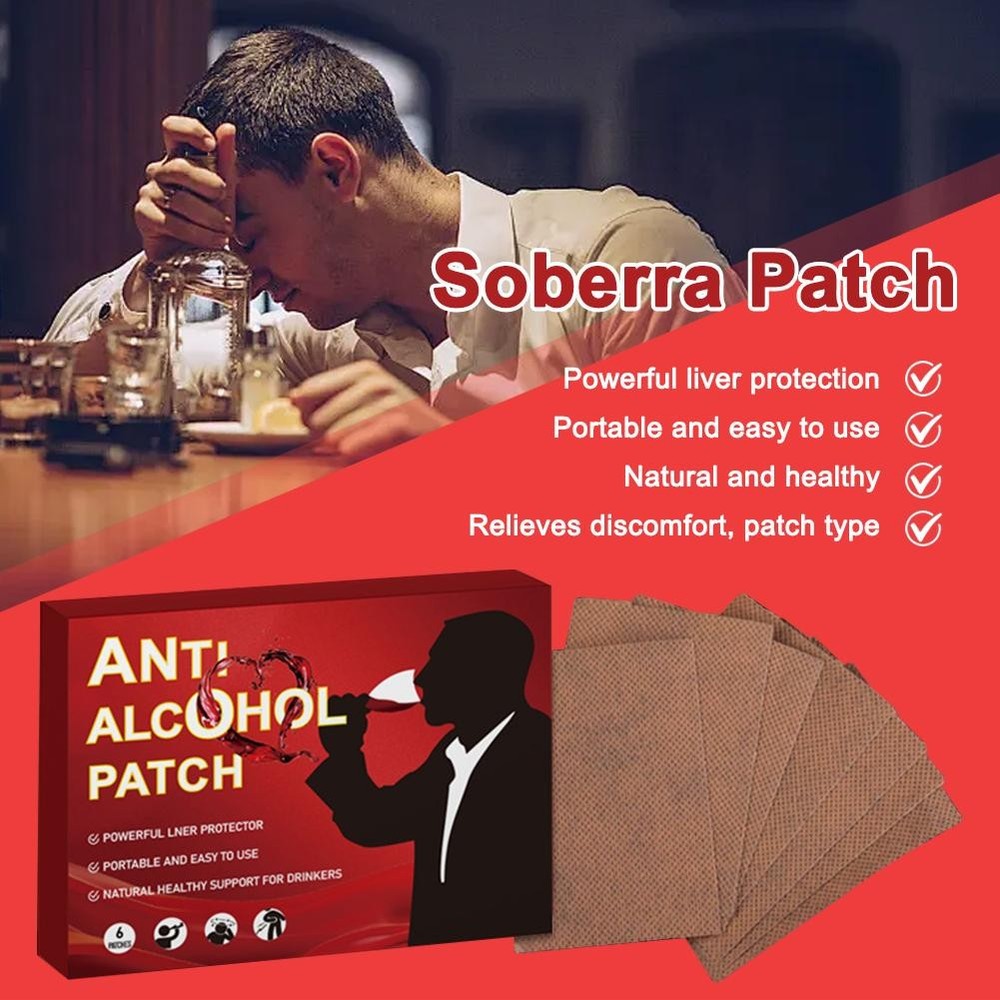 6pcs Soberra Patch, New Soberra Patch, Anti Alcohol Patch, Body Care Patch