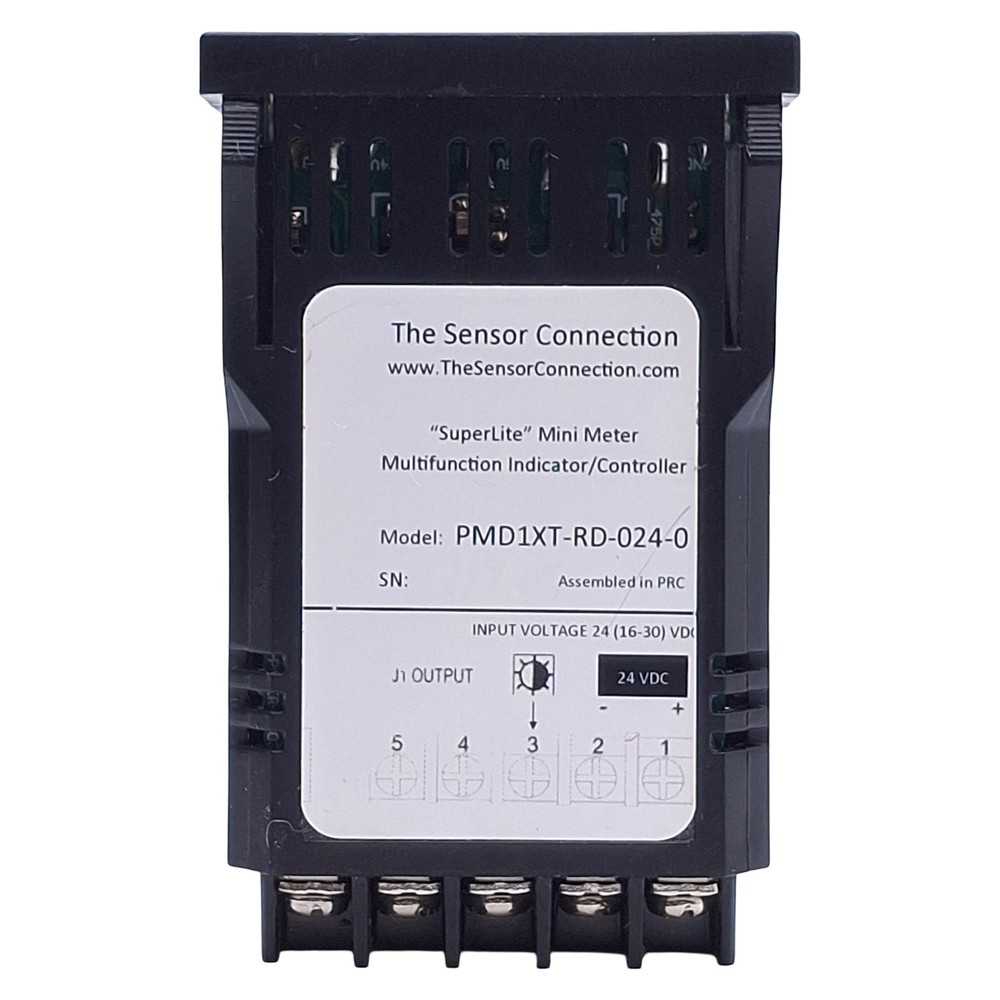 The Sensor Connection PMD1XT-RD-024-0 Digital Panel Meter 16-30VDC, 45x22mm