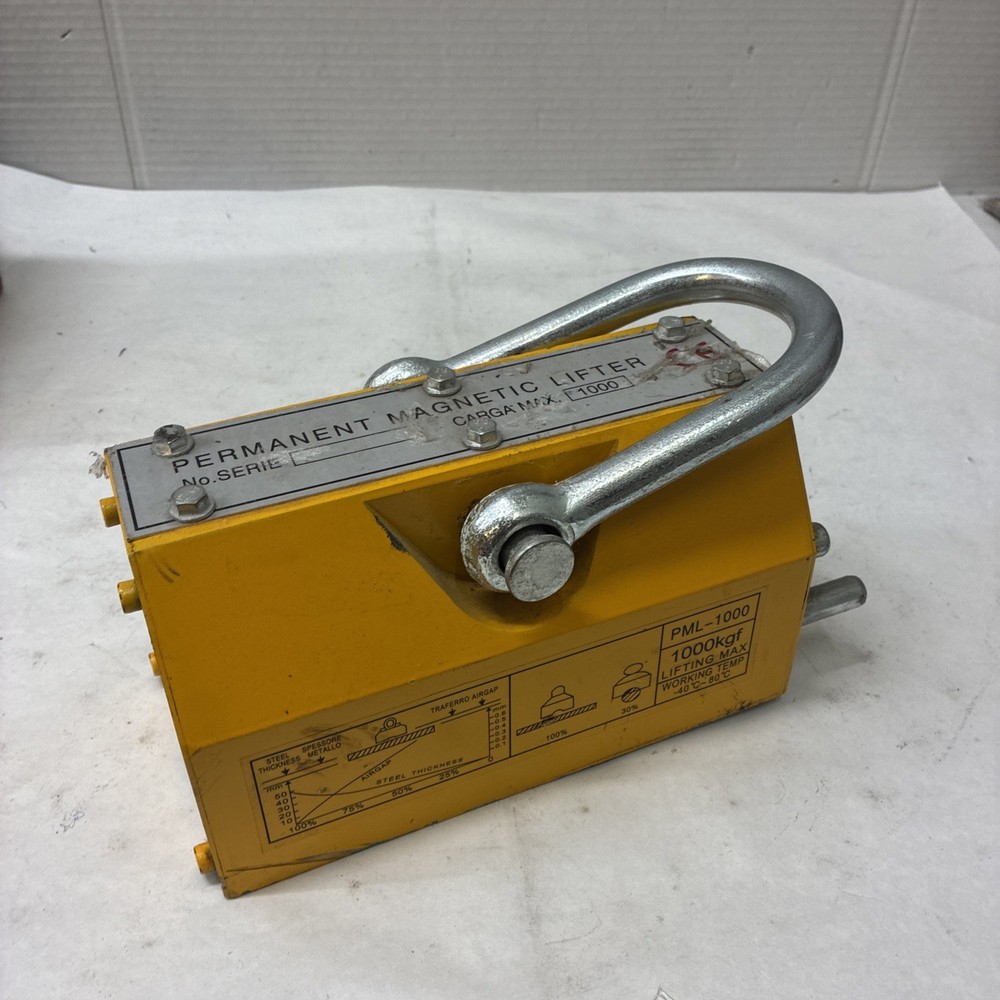 Permanent Magnetic Lifter PML-1000 Cargo Max. 1000Kgf No Handle