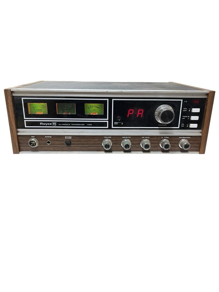 Vintage Royce Model 1-625 CB Base Transceiver